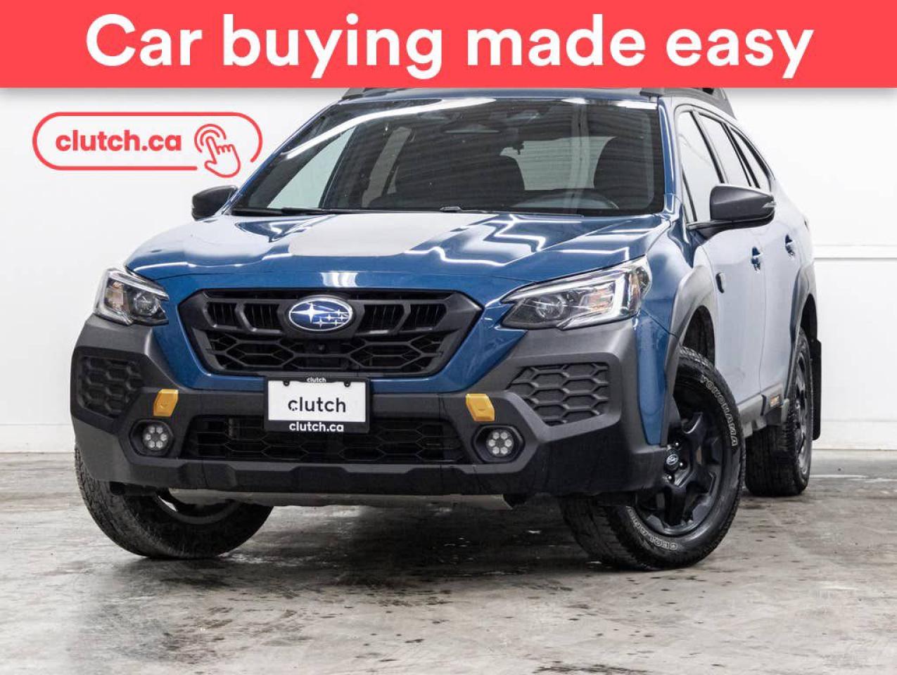 Used 2024 Subaru Outback Wilderness AWD w/ Apple CarPlay & Android Auto, Power Moonroof, Wireless Charging for sale in Toronto, ON