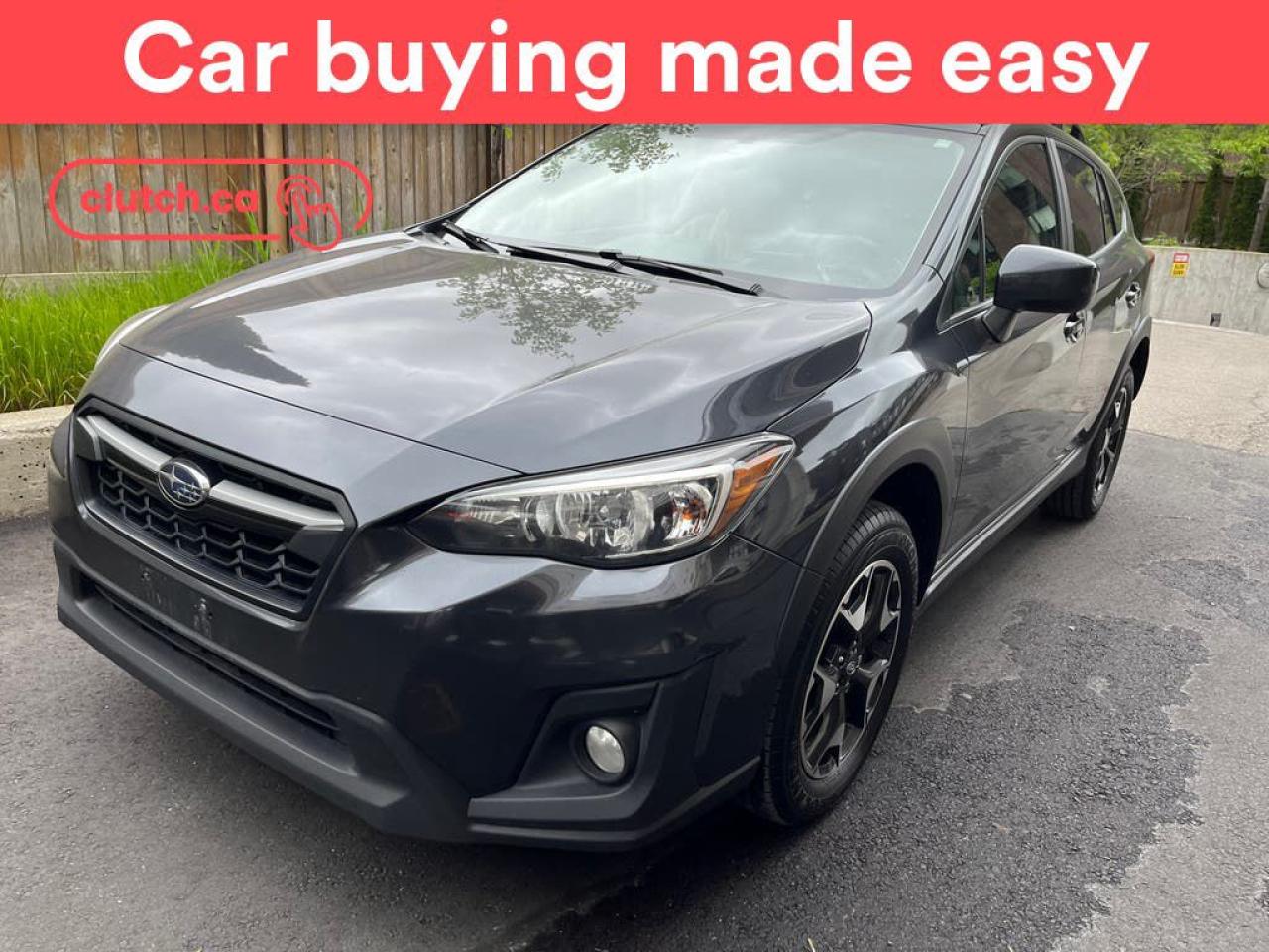 Used 2019 Subaru XV Crosstrek Touring AWD w/ Apple CarPlay & Android Auto, Rearview Cam, Climate Control for sale in Toronto, ON