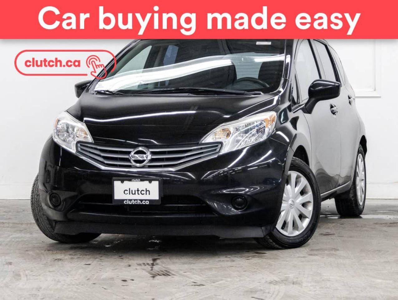 Used 2016 Nissan Versa Note SV w/ Bluetooth, Rearview Cam, Climate Control for sale in Bedford, NS