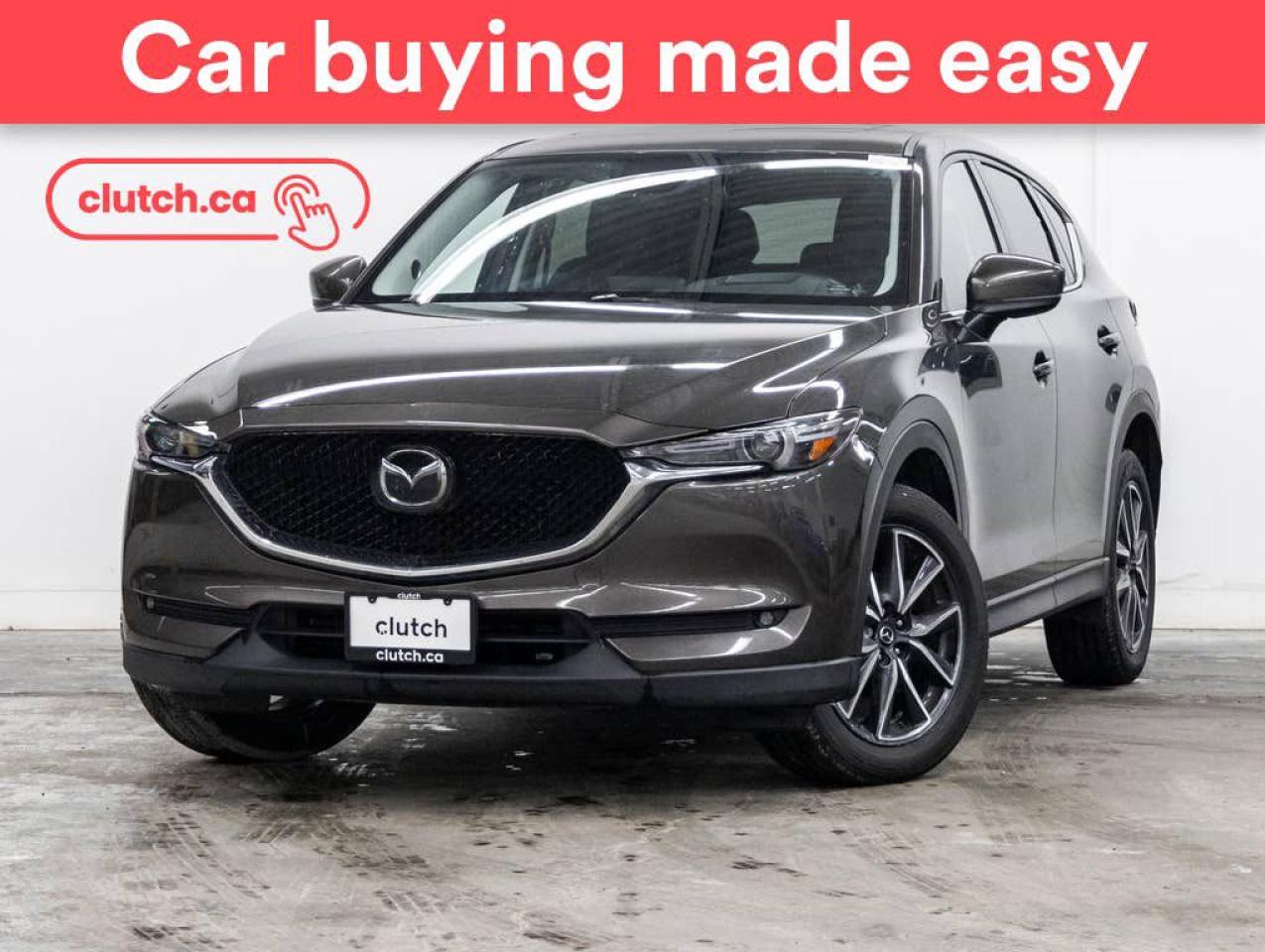 Used 2018 Mazda CX-5 GT AWD w/ Technology Pkg w/Apple CarPlay & Android Auto, Heated Front Seats, Backup Cam for sale in Toronto, ON