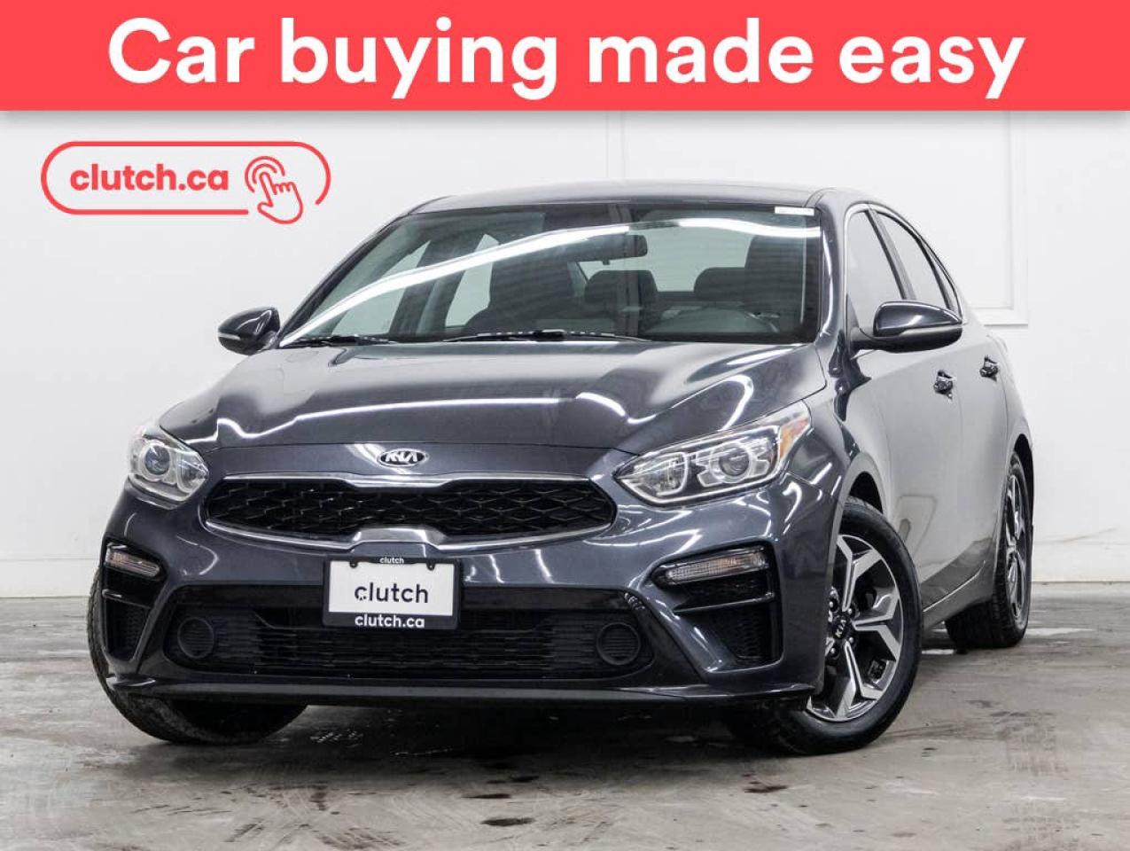 Used 2020 Kia Forte EX w/Apple CarPlay & Android Auto, Heated Front Seats, Backup Cam for sale in Toronto, ON