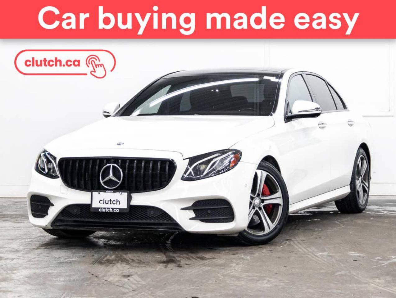 Used 2017 Mercedes-Benz E-Class E 400 4Matic AWD w/ Apple CarPlay & Android Auto, Rearview Cam, Nav for sale in Toronto, ON