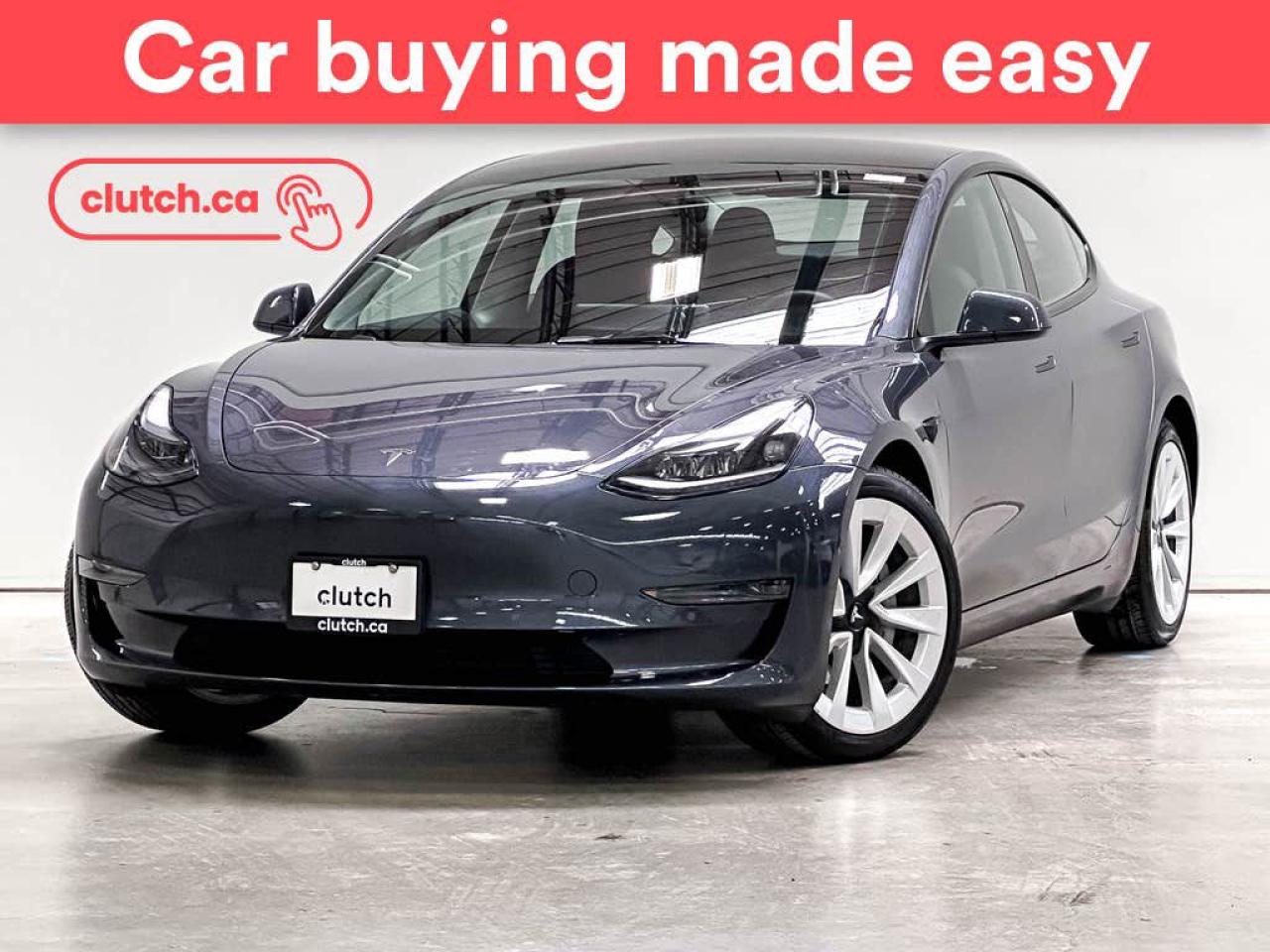 Used 2022 Tesla Model 3 Standard Range Plus w/ Nav, Heated Front Seats, Rearview Cam for sale in Toronto, ON