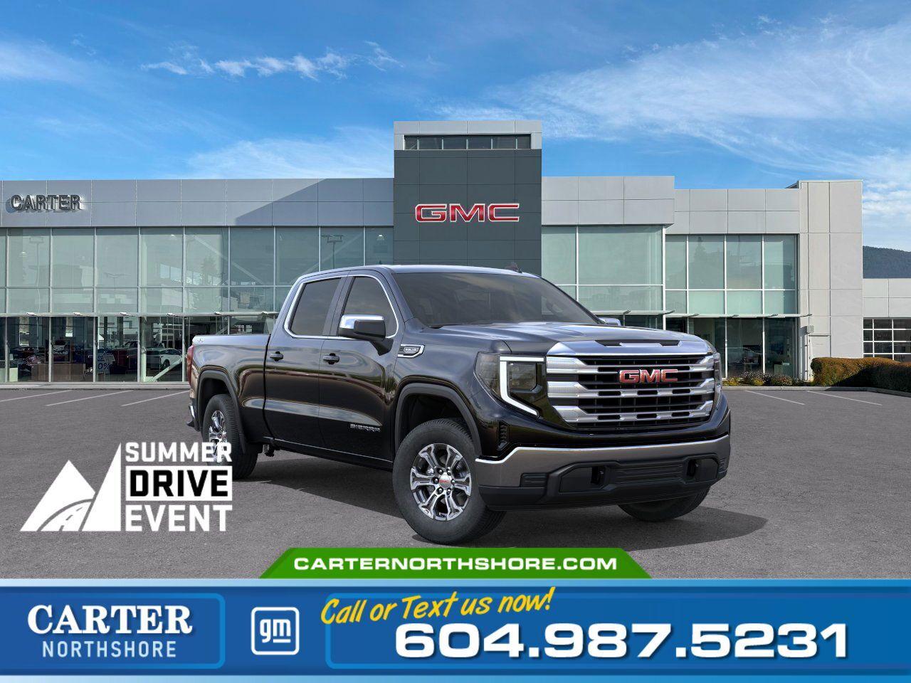 New 2025 GMC Sierra 1500 SLE 4WD | Alum Wheels/Driver Assist Pkg for sale in North Vancouver, BC