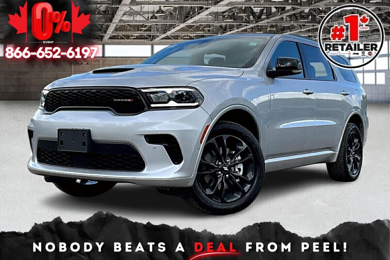 New 2025 Dodge Durango GT PLUS AWD | Leather | Sunroof | Blacktop | V6 for sale in Mississauga, ON