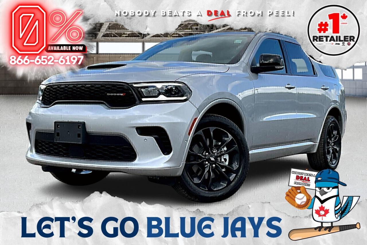 New 2025 Dodge Durango GT PLUS AWD | Leather | Sunroof | Blacktop | V6 for sale in Mississauga, ON