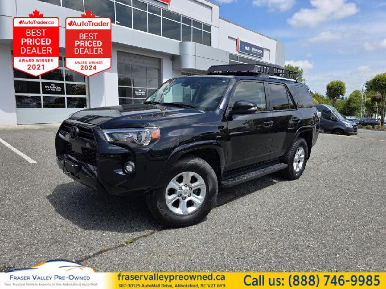 Used 2021 Toyota 4Runner SR5  Fully Loaded, Leather, Sunroof, Heated Seats for sale in Abbotsford, BC