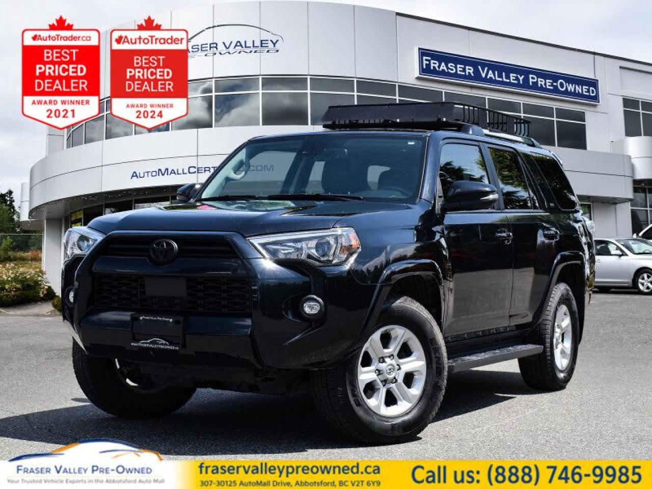 Used 2021 Toyota 4Runner SR5  Fully Loaded, Leather, Sunroof, Heated Seats for sale in Abbotsford, BC