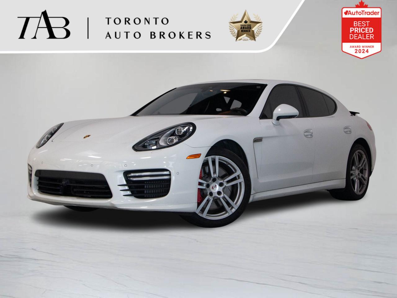 AWD.

White 2014 Porsche Panamera

NOW OFFERING 3 MONTH DEFERRED FINANCING PAYMENTS ON APPROVED CREDIT. WE OFFER THE BEST FINANCE RATES, AND DONT CHARGE ANY FINANCING FEE Looking for a top-rated pre-owned luxury car dealership in the GTA? Look no further than Toronto Auto Brokers (TAB)! Were proud to have won multiple awards, including the 2024 AutoTrader Best Priced Dealer, the 2024 CarGurus Award, the 2025 Top Choice Award, the 2025 Consumer Satisfaction Award, the 2025 Canadian Choice Award, the 2025 Three Best Rated Dealer Award, and many more!

With 30 years of experience serving the Greater Toronto Area, TAB is a respected and trusted name in the pre-owned luxury car industry. Our 30,000 sq.Ft indoor showroom is home to a wide range of luxury vehicles from top brands like BMW, Mercedes-Benz, Audi, Porsche, Land Rover, Jaguar, Aston Martin, Bentley, Maserati, and more. And we dont just serve the GTA, were proud to offer our services to all cities in Canada, including Vancouver, Montreal, Calgary, Edmonton, Winnipeg, Saskatchewan, Halifax, and more.

At TAB, were committed to providing a no-pressure environment and honest work ethics. As a family-owned and operated business, we treat every customer like family and ensure that every interaction is a positive one. Come experience the TAB Lifestyle at its truest form, luxury car buying has never been more enjoyable and exciting!

We offer a variety of services to make your purchase experience as easy and stress-free as possible. From competitive and simple financing and leasing options to extended warranties, aftermarket services, and full history reports on every vehicle, we have everything you need to make an informed decision. We welcome every trade, even if youre just looking to sell your car without buying, and when it comes to financing or leasing, we offer same day approvals, with access to over 50 lenders, including all of the banks in Canada. Feel free to check out your own Equifax credit score without affecting your credit score, simply click on the Equifax tab above and see if you qualify.

So if youre looking for a luxury pre-owned car dealership in Toronto, look no further than TAB! We proudly serve the GTA, including Toronto, Etobicoke, Woodbridge, North York, York Region, Vaughan, Thornhill, Richmond Hill, Mississauga, Scarborough, Markham, Oshawa, Peteborough, Hamilton, Newmarket, Orangeville, Aurora, Brantford, Barrie, Kitchener, Niagara Falls, Oakville, Cambridge, Kitchener, Waterloo, Guelph, London, Windsor, Orillia, Pickering, Ajax, Whitby, Durham, Cobourg, Belleville, Kingston, Ottawa, Montreal, Vancouver, Winnipeg, Calgary, Edmonton, Regina, Halifax, and more.

Call us today or visit our website to learn more about our inventory and services. And remember, all prices exclude applicable taxes and licensing, and vehicles can be certified at an additional cost of $999.

Reviews:
  * Not surprisingly, Panamera owners tend to rave about exclusivity, performance, handling, acceleration and the brands heritage. A rich, beautifully assembled interior is also noted. Panamera should prove comfortable for four adults on a road trip, and AWD-equipped models have plenty of traction for slippery roads. In all, heres a car that demonstrates plenty of attention to detail and premium trimmings, which work towards its lofty price tag. The premium stereo options are powerful and vivid, and should appeal to audiophiles. Source: autoTRADER.ca


Awards:
  * JD Power Canada Initial Quality Study (IQS)   * ALG Canada Residual Value Awards