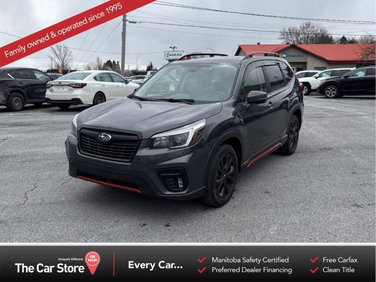 Used 2021 Subaru Forester Eyesight/Carplay/Off Lease/0 Accident for sale in Winnipeg, MB