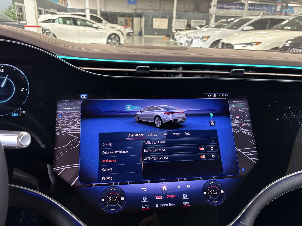 2023 Mercedes-Benz E-Class EQS580|4MATIC|SEDAN|NO LUX TAX|MASSAGE|HUD|3DCAM|+ - Photo #46
