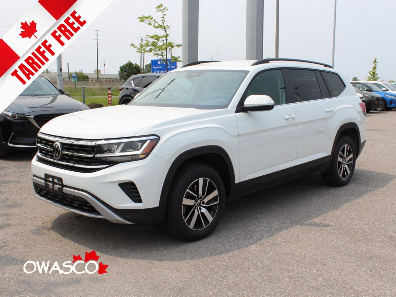 Used 2022 Volkswagen Atlas 3.6L Comfortline! AWD! for sale in Whitby, ON