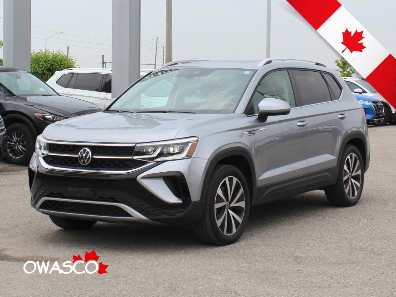 Used 2022 Volkswagen Taos 1.5L Highline! One Owner! Off Lease! Great kms! for sale in Whitby, ON