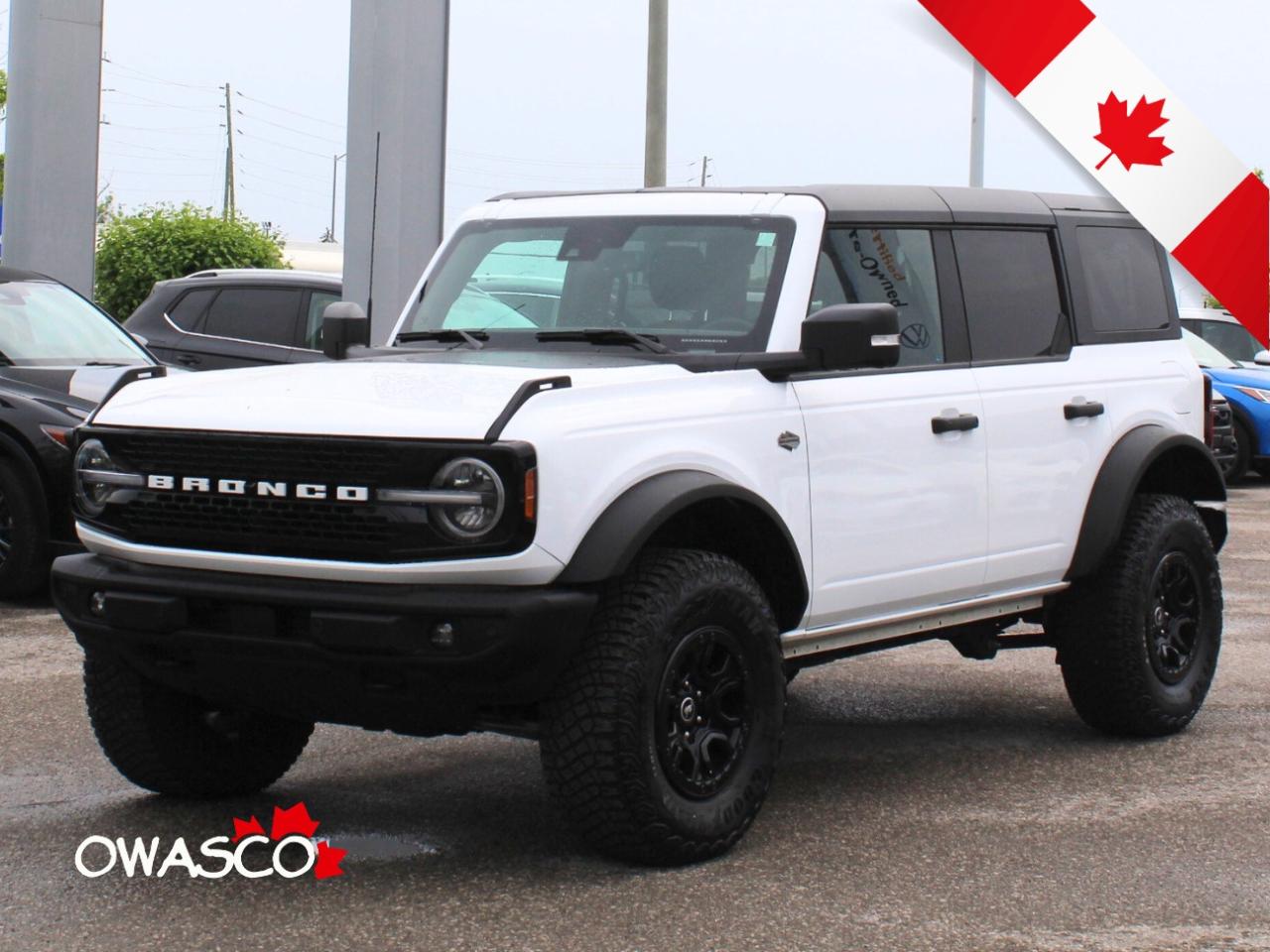 Used 2022 Ford Bronco Wildtrak! High Pkg w/Luxury! Great kms! for sale in Whitby, ON