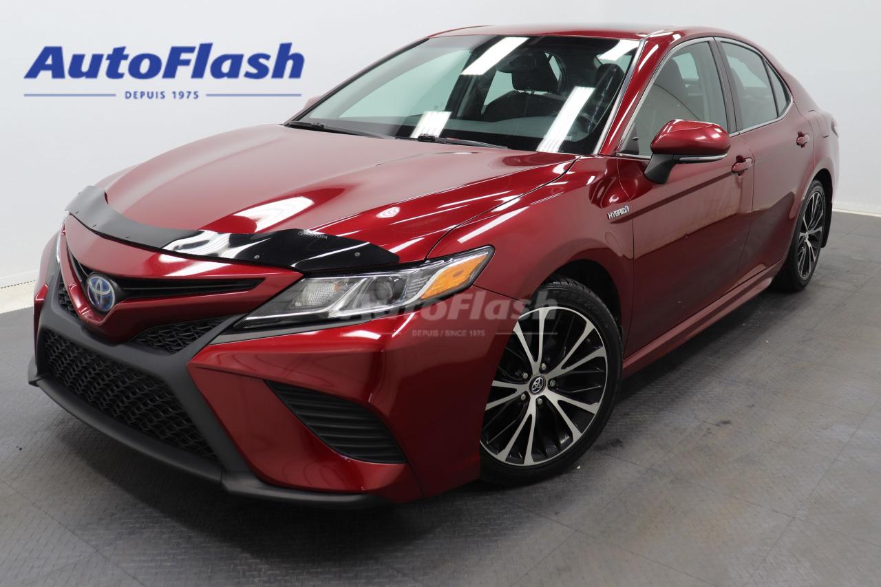 Used 2018 Toyota Camry HYBRID HYBRID SE, TOIT-OUVRANT, CUIR, CAMERA, BLUETOOTH for sale in Saint-Hubert, QC