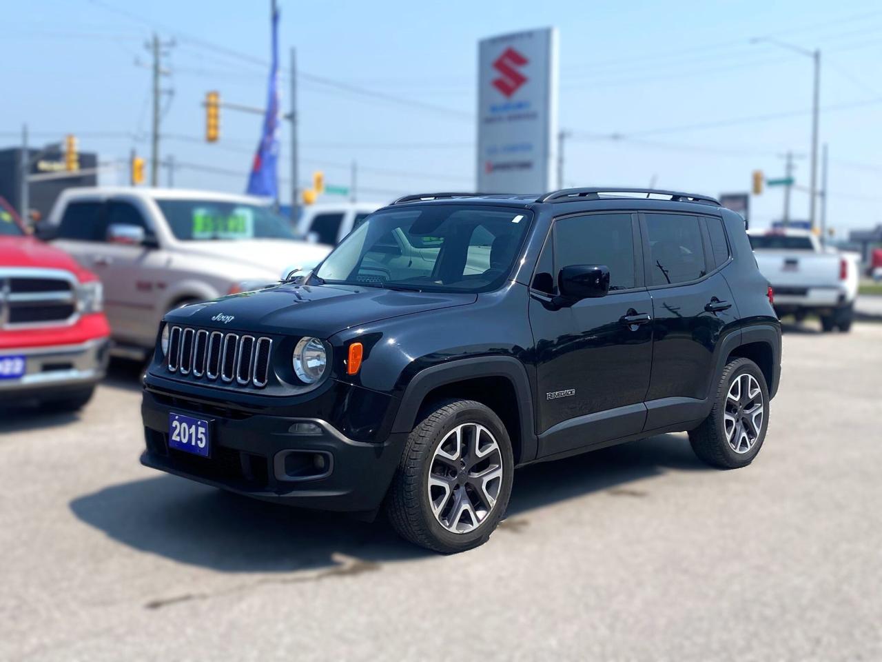 Used 2015 Jeep Renegade North 4x4 ~Nav ~Heated Seats/Wheel ~Bluetooth ~Cam for sale in Barrie, ON