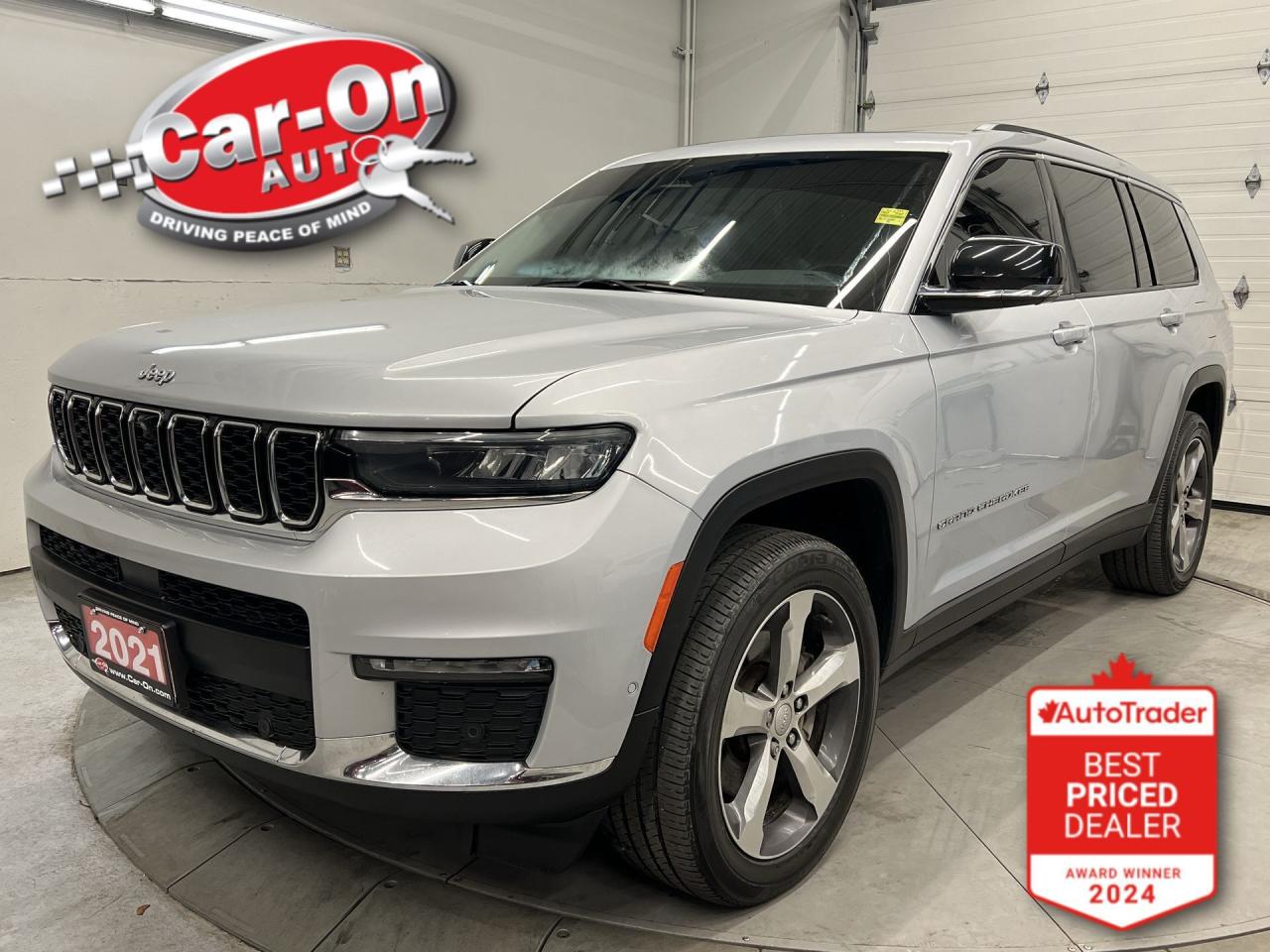 Used 2021 Jeep Grand Cherokee L LIMITED 4X4| LUXUARY GROUP| PANO ROOF| HTD LEATHE for sale in Ottawa, ON