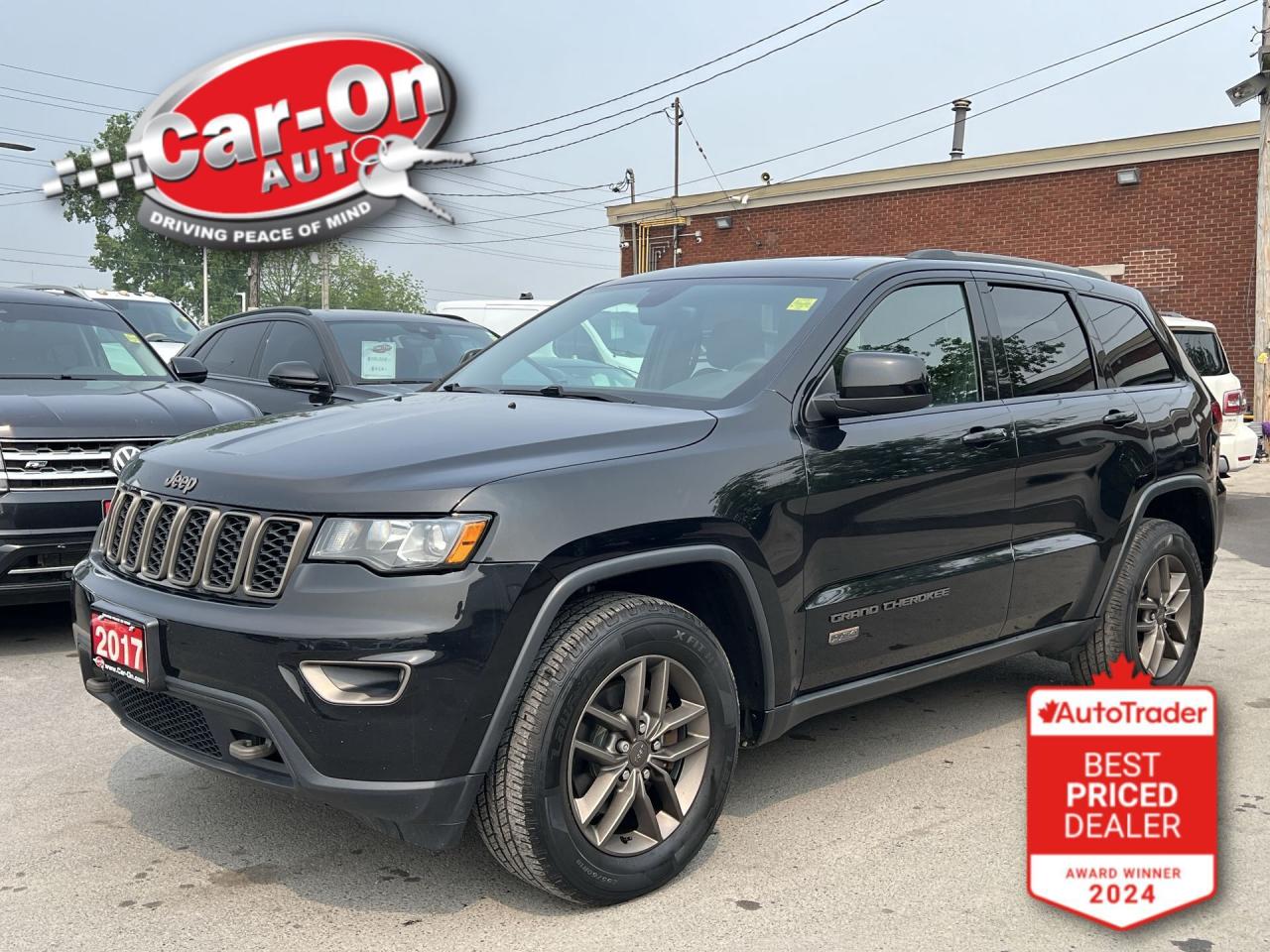 Used 2017 Jeep Grand Cherokee 75TH ANNIVERSARY 4X4|SUNROOF|HTS SEATS|18IN ALLOYS for sale in Ottawa, ON