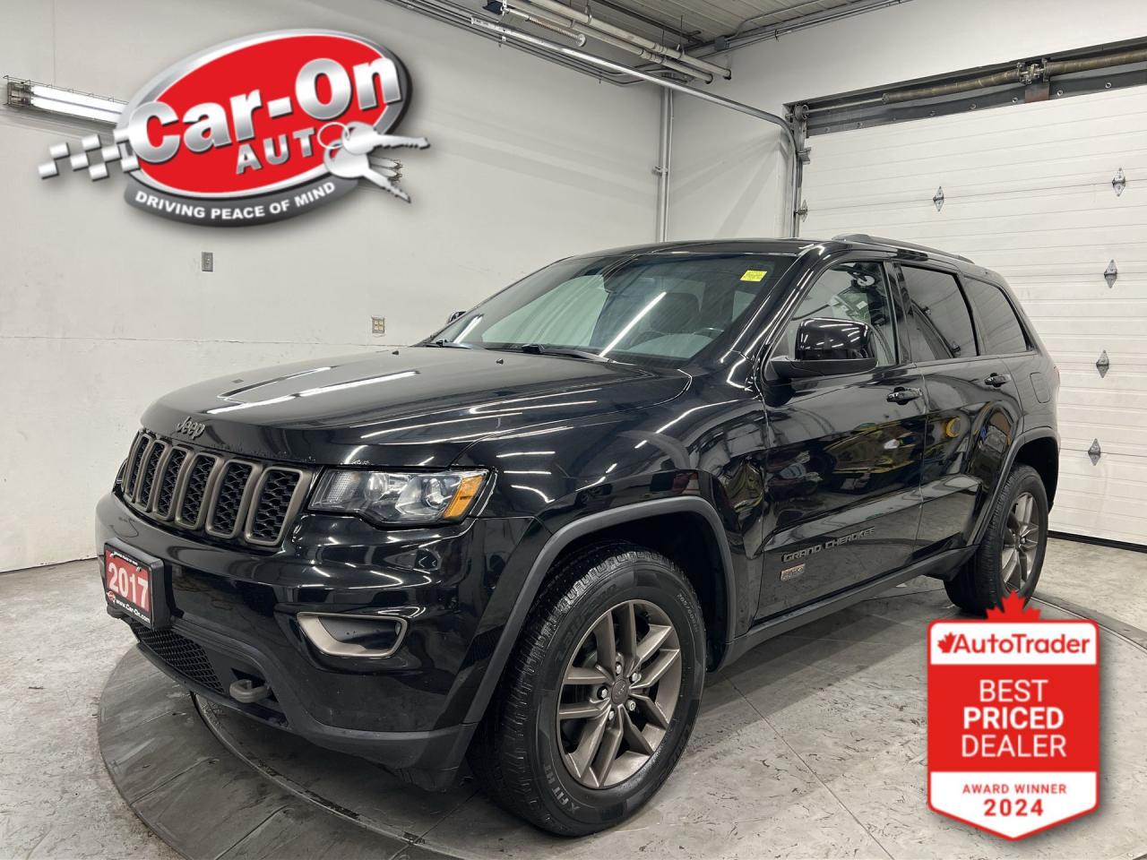 Used 2017 Jeep Grand Cherokee 75TH ANNIVERSARY 4X4|SUNROOF|HTD SEATS|18IN ALLOYS for sale in Ottawa, ON