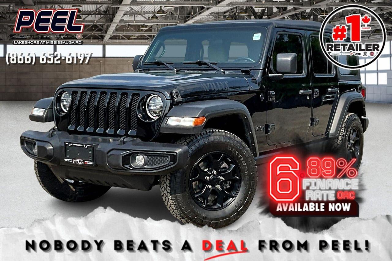 Used 2022 Jeep Wrangler Willys 4Dr | Soft Top | Alpine | Tow Package | 4X4 for sale in Mississauga, ON