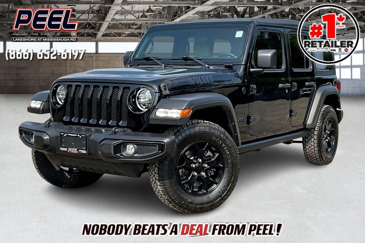 Used 2022 Jeep Wrangler Willys 4Dr | Soft Top | Alpine | Tow Package | 4X4 for sale in Mississauga, ON