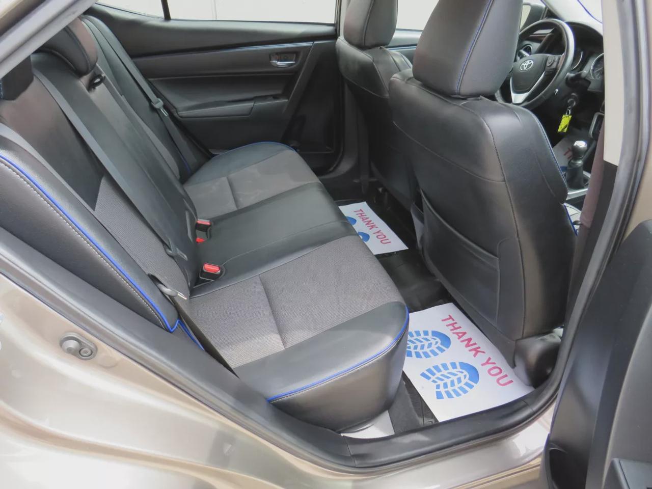 2019 Toyota Corolla SE  | One Owner | Clean Title | No Accidents | Safety Certified | Manual Transmission | Sunroof | Reverse Camera | Leather Wrapped Steering Wheel | Heated Seats | Heated Steering Wheel | Digital Touchscreen | Custom Corolla Rubber Mats | Bluetooth Photo