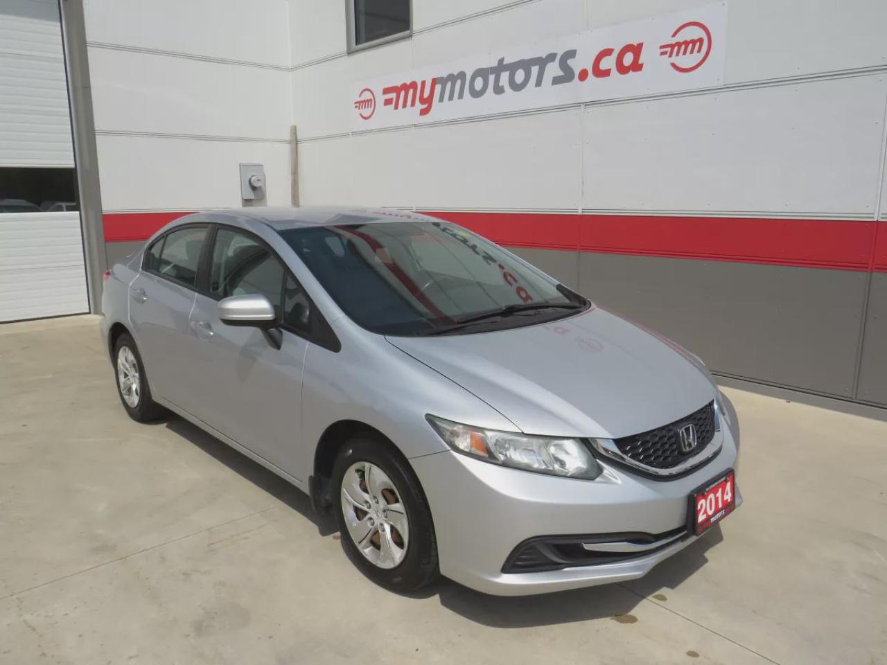 Used 2014 Honda Civic Sedan LX (**LOW KM!!**SAFETY/CERTIFIED!!**AUTOMATIC**A/C**POWER DOORS**HEATED SEATS**POWER LOCKS**CD PLAYER**CRUISE CONTROL**BLUETOOTH**) for sale in Tillsonburg, ON