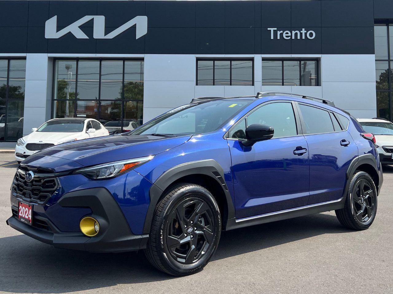 Used 2024 Subaru XV Crosstrek Onyx Trim Pkg.   Sunroof   Apple Carplay for sale in North York, ON