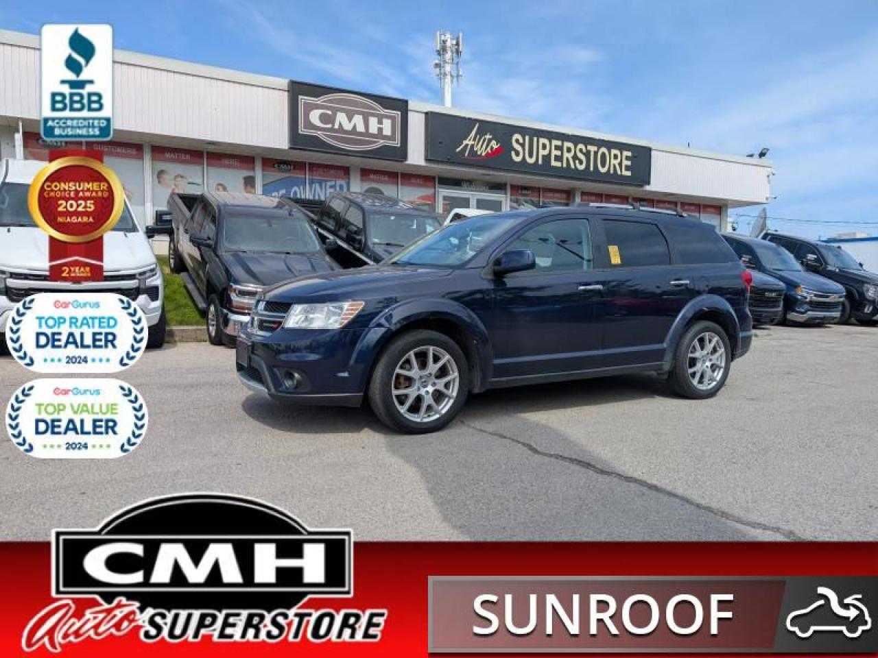 Used 2017 Dodge Journey R/T  **REAR SEAT VIDEO GROUP - SUNROOF** for sale in St. Catharines, ON