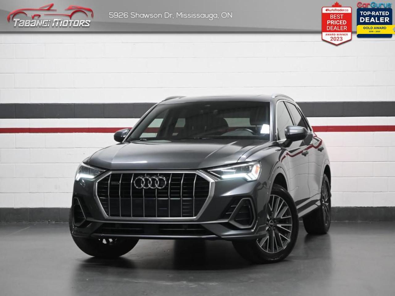Used 2021 Audi Q3 Progressiv   S-Line No Accident Leather Digital Dash Panoramic Roof for sale in Mississauga, ON
