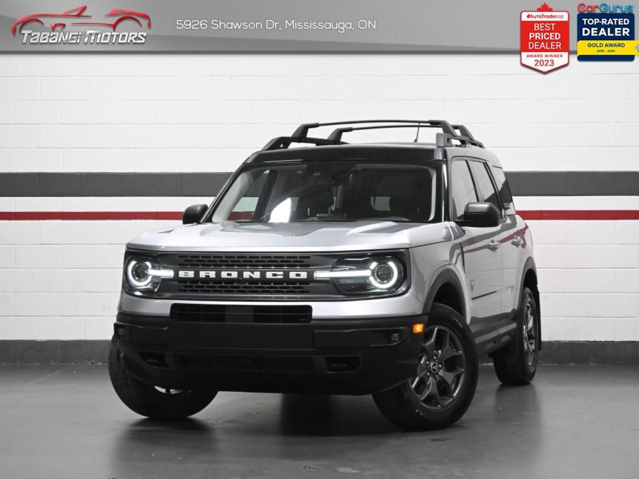 Used 2022 Ford Bronco Sport Badlands  No Accident Brown Leather B&O Sunroof Heated Seats Remote Start for sale in Mississauga, ON