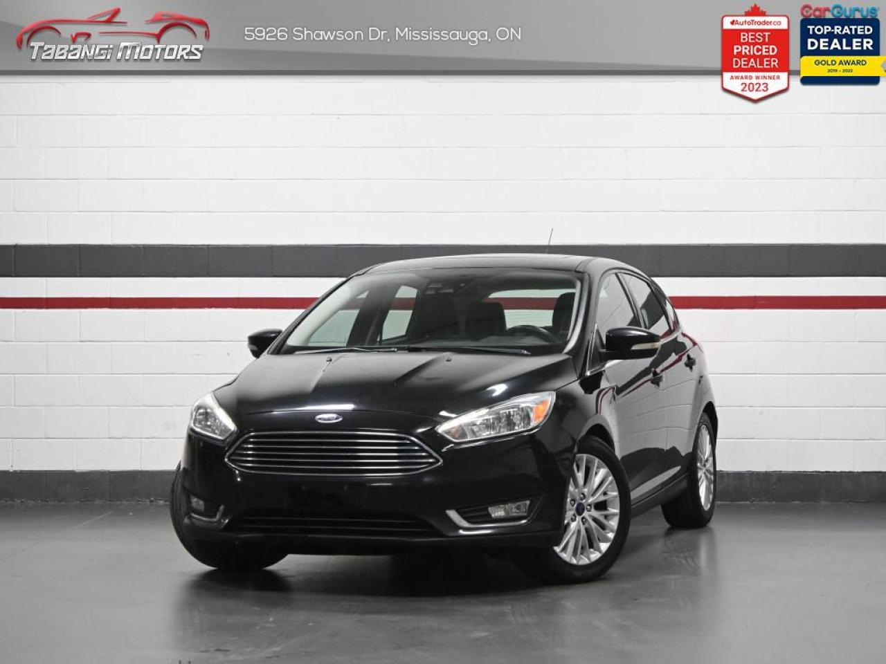 Used 2017 Ford Focus Titanium  No Accident Leather SONY Navigation Sunroof Remote Start for sale in Mississauga, ON