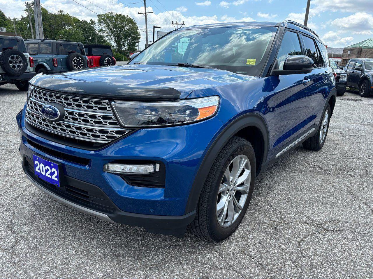 Used 2022 Ford Explorer LIMITED for sale in Essex, ON