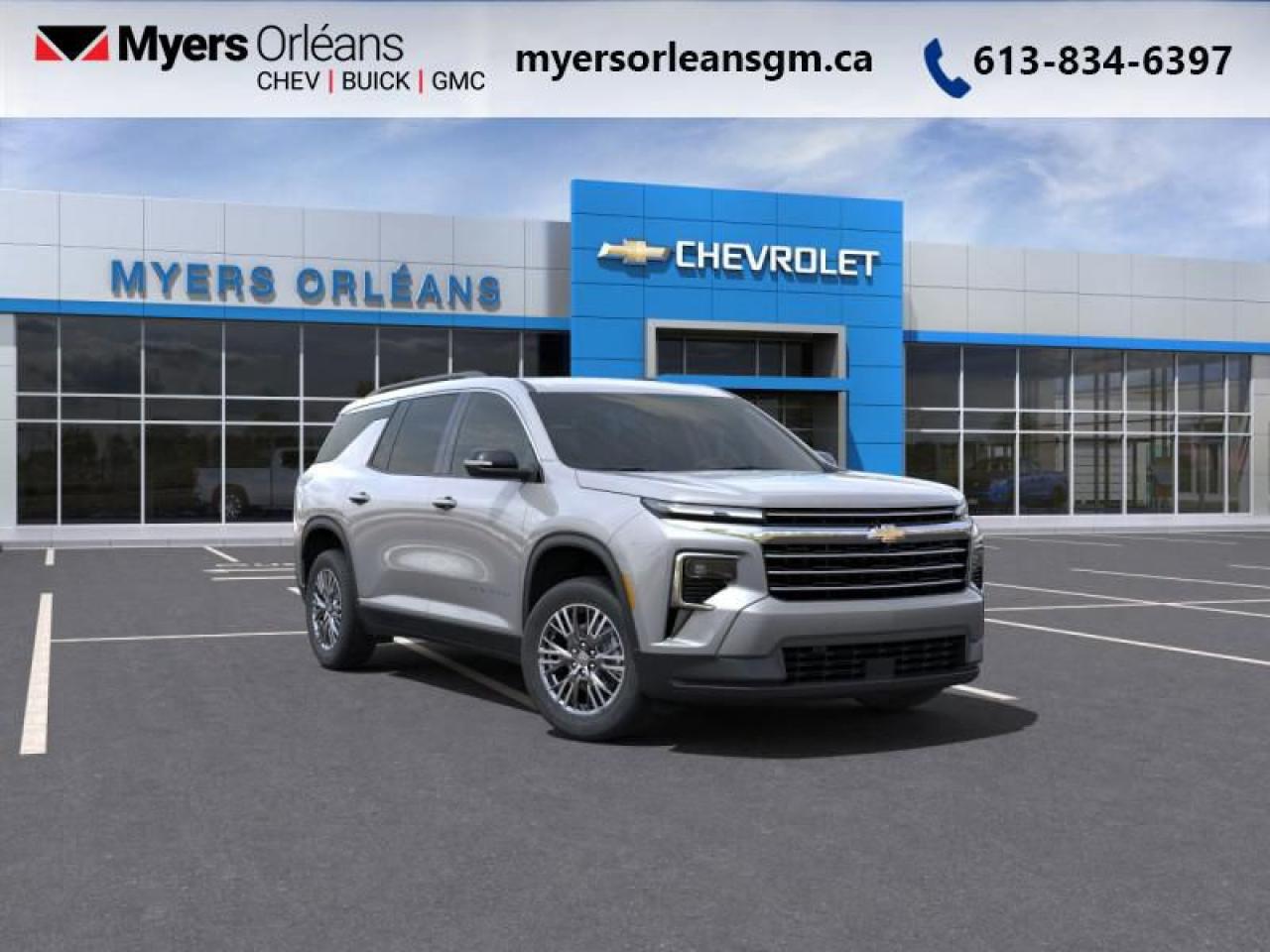 New 2025 Chevrolet Traverse LT  -  Heated Seats for sale in Orleans, ON