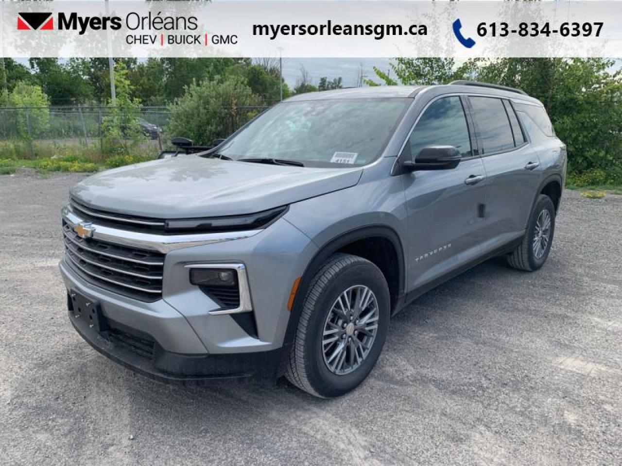 New 2025 Chevrolet Traverse LT  -  Heated Seats for sale in Orleans, ON
