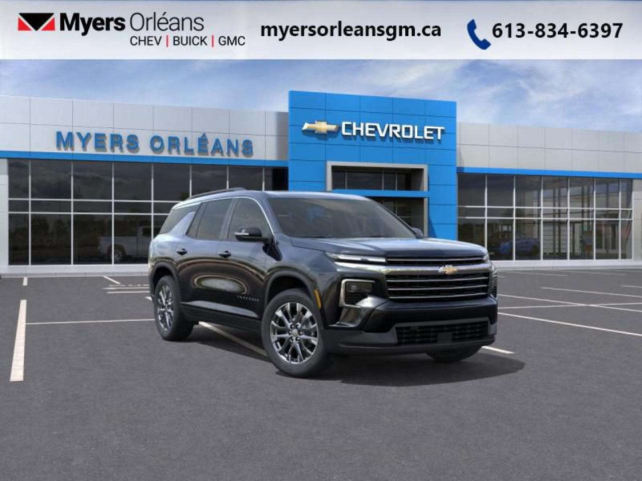 New 2025 Chevrolet Traverse LT  -  Heated Seats for sale in Orleans, ON