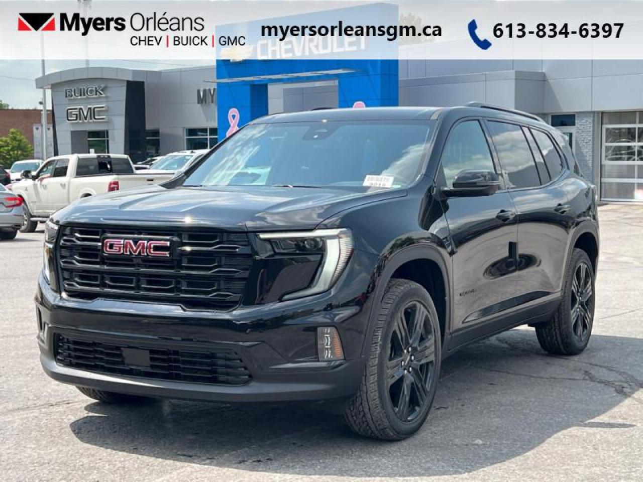 New 2025 GMC Acadia Elevation  -  Heated Seats for sale in Orleans, ON