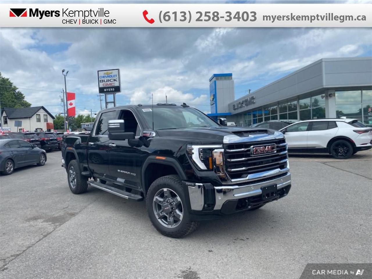 New 2025 GMC Sierra 2500 HD SLT  - Leather Seats - Diesel Engine for sale in Kemptville, ON