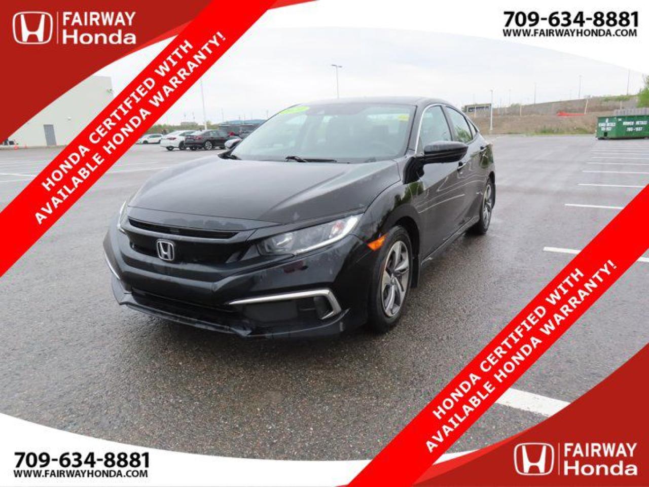Used 2020 Honda Civic SEDAN LX for sale in Corner Brook, NL
