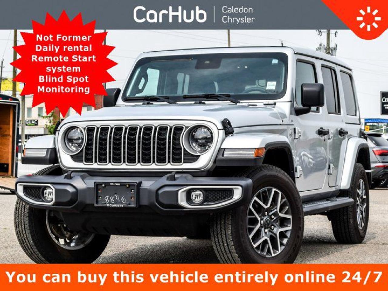 Used 2024 Jeep Wrangler Sahara 4 Door Sky Roof Safety Grp 12.3