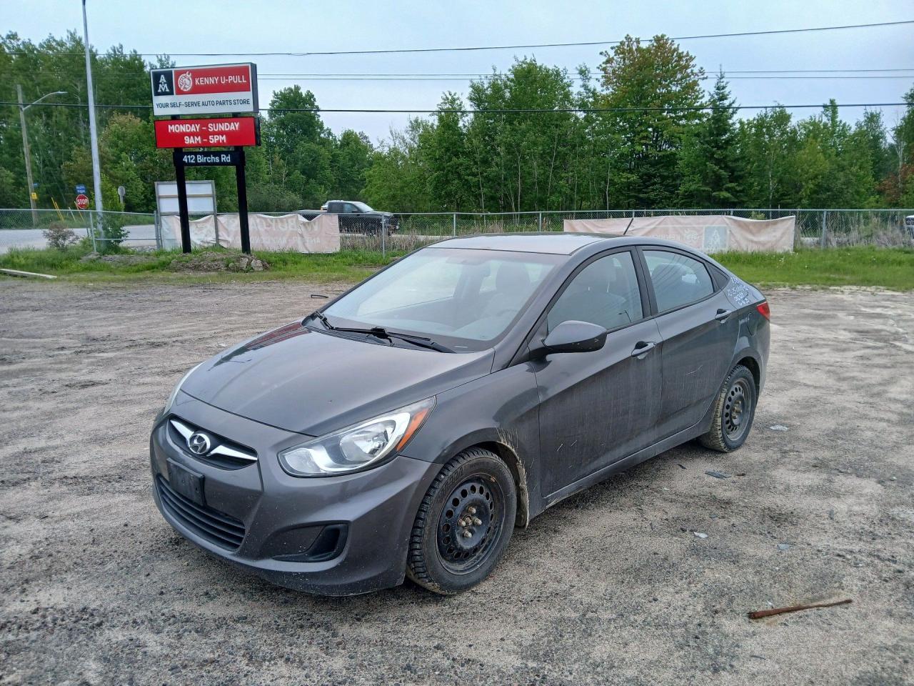 Used 2012 Hyundai Accent GLS for sale in North Bay, ON