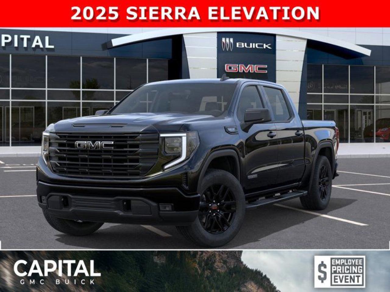 New 2025 GMC Sierra 1500 Crew Cab Elevation for sale in Edmonton, AB