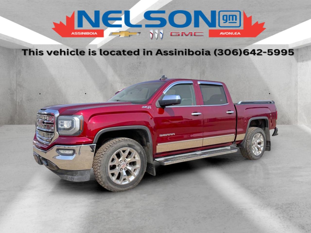 Used 2016 GMC Sierra 1500 SLT Crew Cab 4X4 for sale in Avonlea, SK