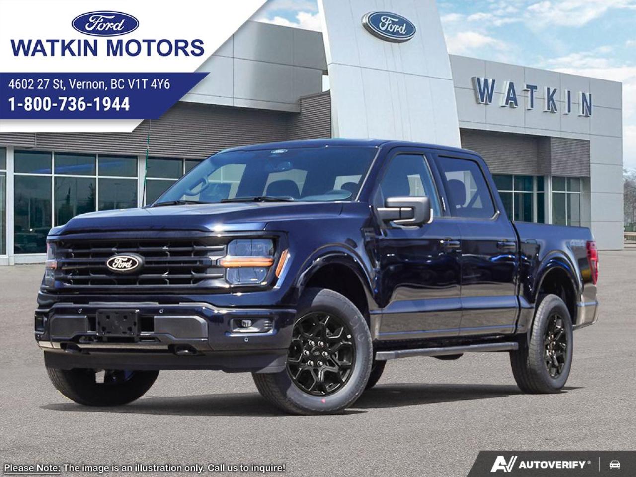 New 2025 Ford F-150 XLT for sale in Vernon, BC