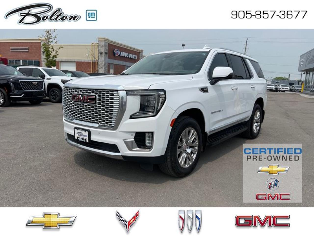 Used 2022 GMC Yukon Denali CERTIFIED PRE-OWNED - FINANCE @ 4.99% for sale in Bolton, ON
