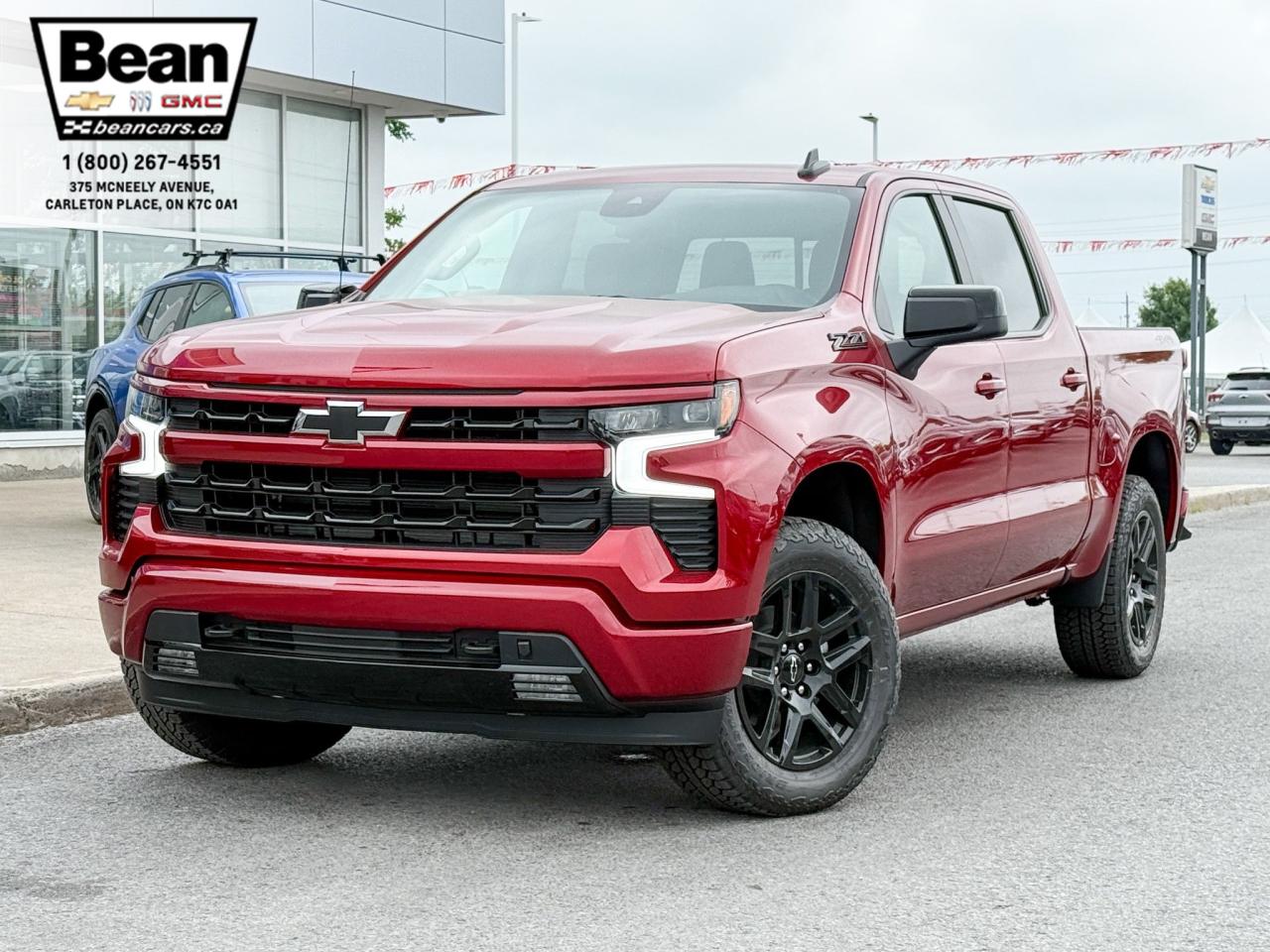 New 2025 Chevrolet Silverado 1500 RST 5.3L V8 WITH REMOTE START/ENTRY, HEATED FRONT SEATS, HEATED STEERING WHEEL, HD REAR VISION, POWER UP/DOWN TAILGATE, APPLE CARPLAY AND ANDROID AUTO for sale in Carleton Place, ON