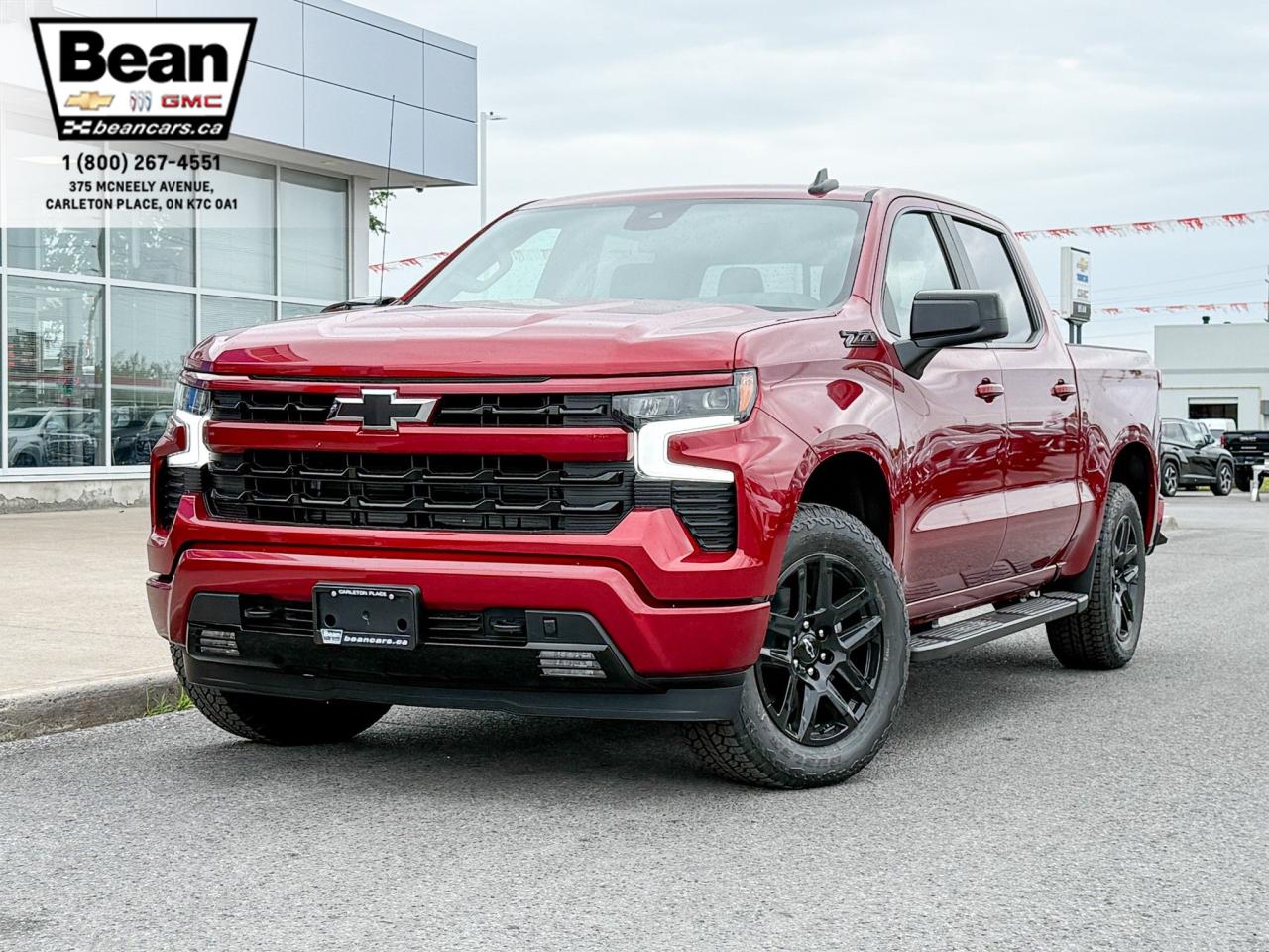 New 2025 Chevrolet Silverado 1500 RST 5.3L V8 WITH REMOTE START/ENTRY, HEATED FRONT SEATS, HEATED STEERING WHEEL, HD REAR VISION, POWER UP/DOWN TAILGATE, APPLE CARPLAY AND ANDROID AUTO for sale in Carleton Place, ON