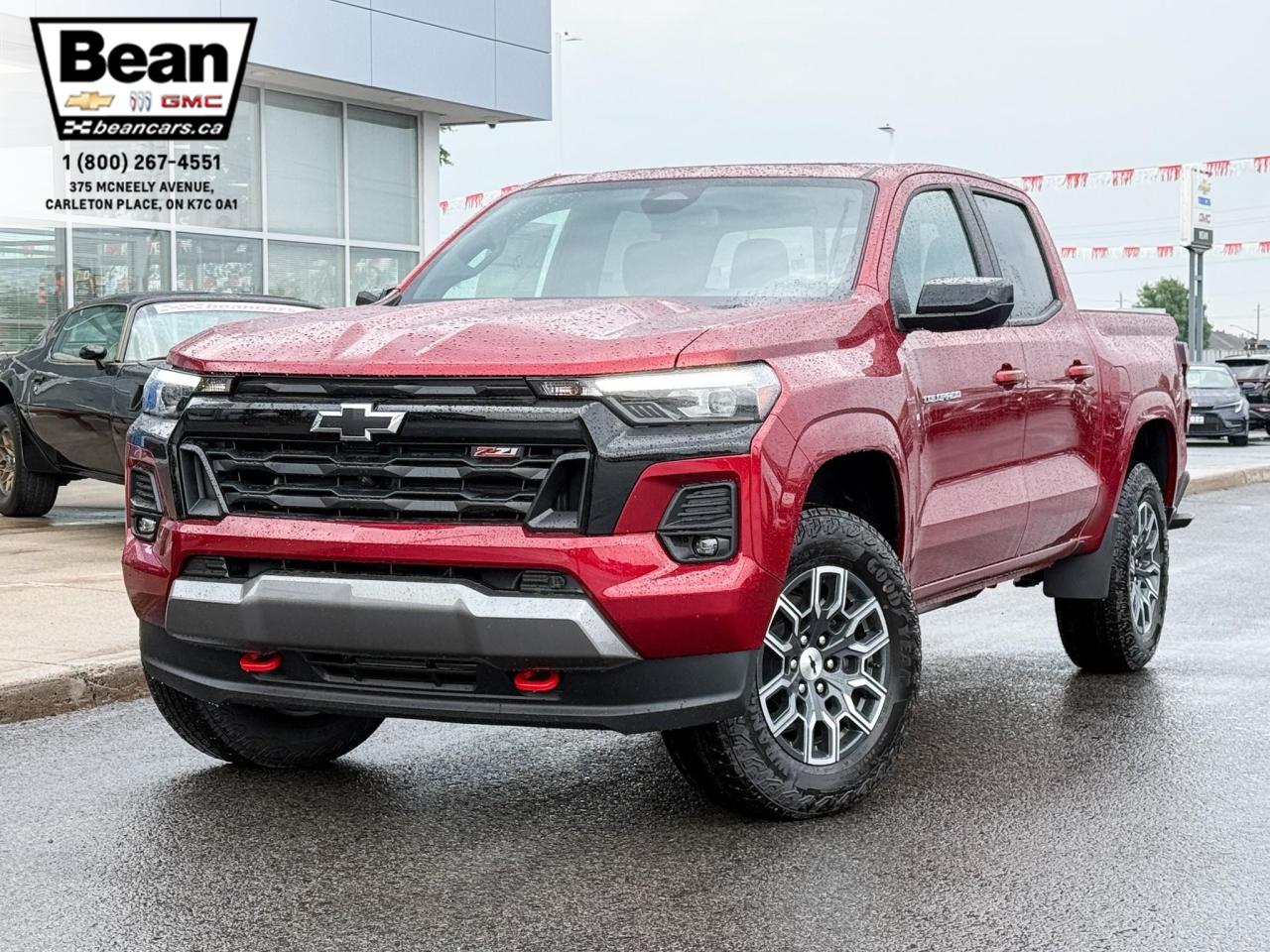 New 2025 Chevrolet Colorado Z71 2.7L 4 CYL WITH REMOTE START/ENTRY, SUNROOF, HEATED STEERING WHEEL, HEATED SEATS, VENTILATED SEATS, HD SURROUND VISION, BOSE SPEAKERS for sale in Carleton Place, ON