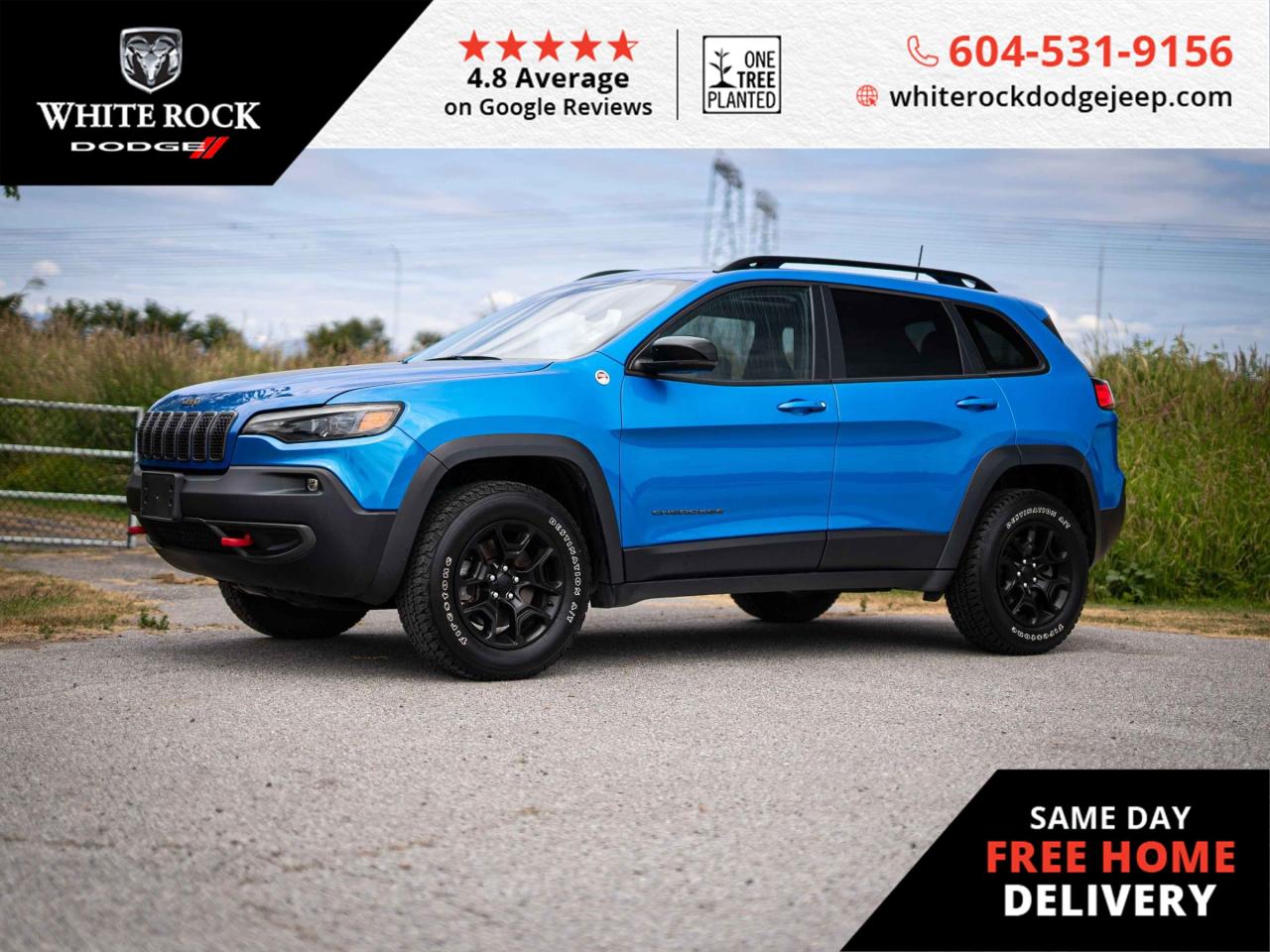 Used 2022 Jeep Cherokee Trailhawk for sale in Surrey, BC