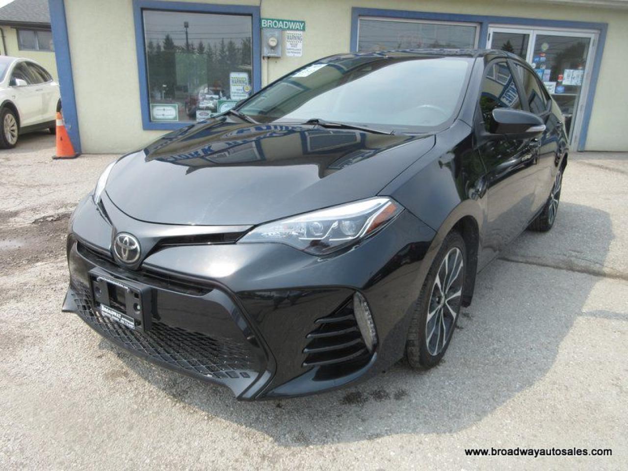 2018 Toyota Corolla GREAT VALUE SE-MODEL 5 PASSENGER 1.8L - DOHC.. SPORT-MODE-SELECT.. HEATED SEATS & WHEEL.. POWER SUNROOF.. BACK-UP CAMERA..